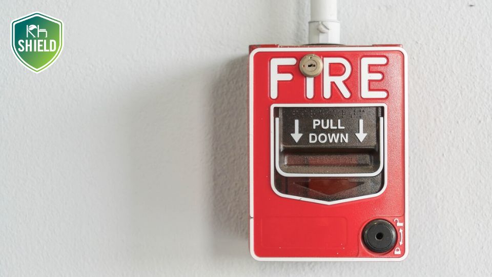 High-rise building fire alarm system