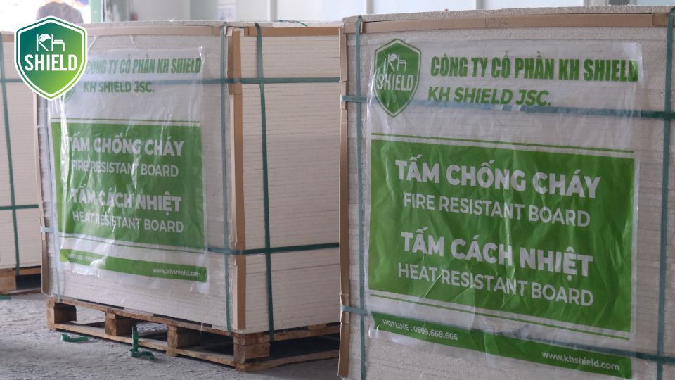 Tấm chống cháy, cách nhiệt KHS