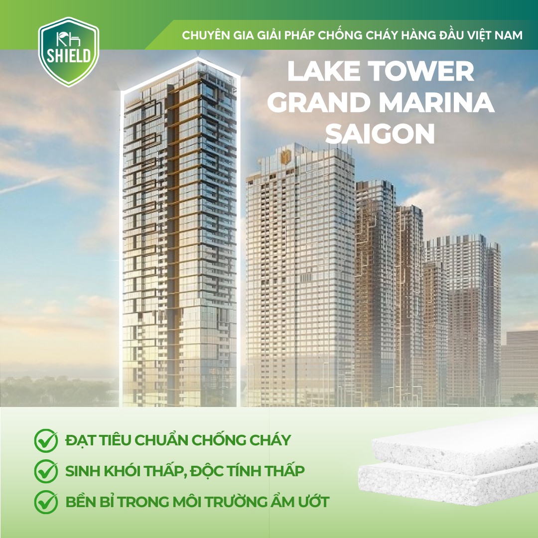 Dự án Lake tower grand marina saigon KHS